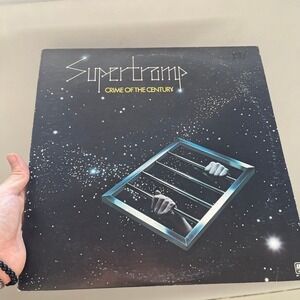 Supertramp Crime of the Century Vinyl LP 1974 A&M SP 3647 Canadian Pressing Rock